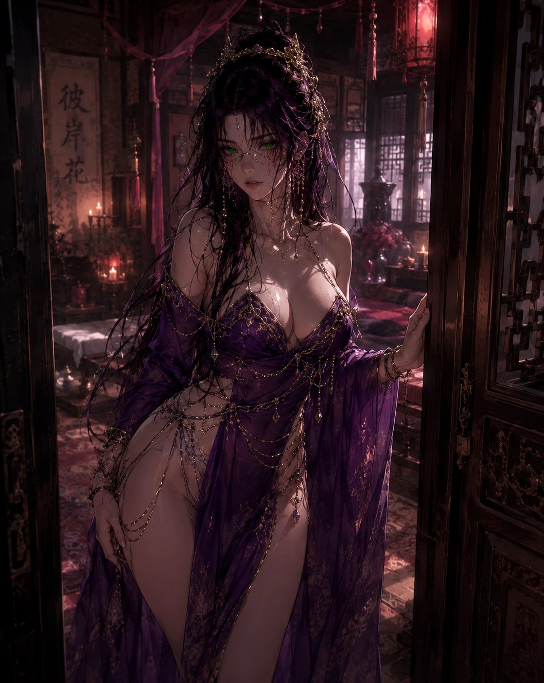 A portrait of Zhu Yulian
