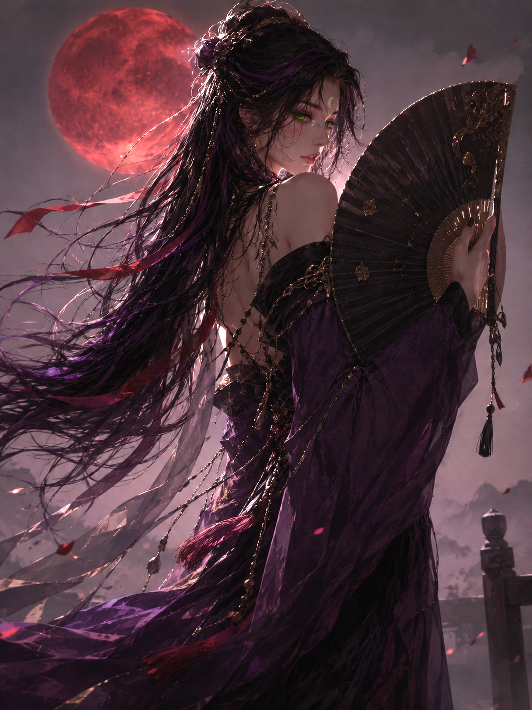 A portrait of Zhu Yulian
