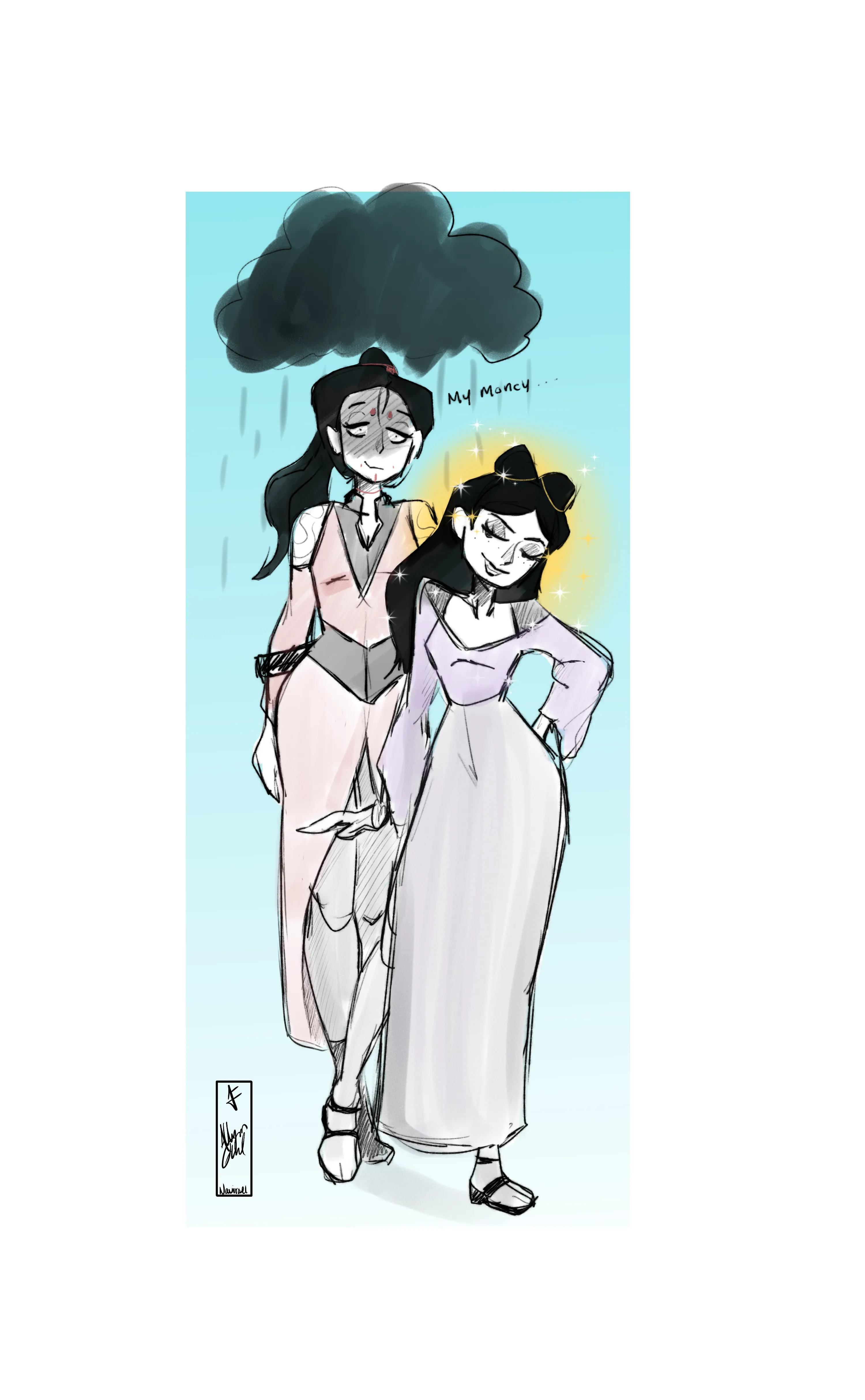 A sketch of Yingzimò and Ye Yu