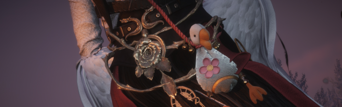 Yuelan's goose purse'